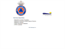 Tablet Screenshot of pcnacional.meteologica.com